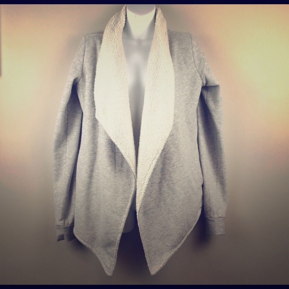 Gaiam Sherpa cardigan